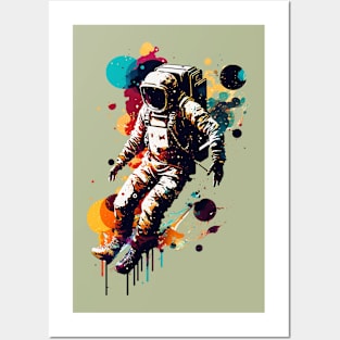 Psychedelic Space Traveler Posters and Art